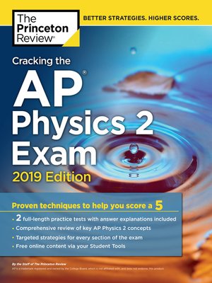 cover image of Cracking the AP Physics 2 Exam, 2019 Edition